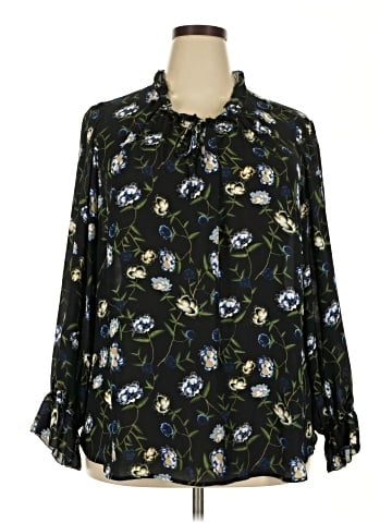 Violet & Claire Long Sleeve Polo (view 1)