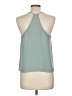 Wet Seal 100% Polyester Teal Sleeveless Blouse Size M - photo 2