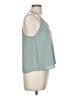 Wet Seal 100% Polyester Teal Sleeveless Blouse Size M - photo 4