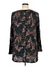 Lane Bryant Paisley Black Long Sleeve Blouse Size 14 - 16 Plus - photo 2