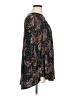 Lane Bryant Paisley Black Long Sleeve Blouse Size 14 - 16 Plus - photo 4