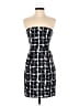 Express Design Studio Graphic Black Cocktail Dress Size 2 - photo 1
