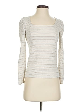 Ann Taylor LOFT Long Sleeve T-Shirt (view 1)
