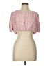 Le Lis Pink Short Sleeve Blouse Size L - photo 1
