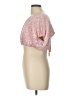 Le Lis Pink Short Sleeve Blouse Size L - photo 5