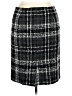 Halogen Plaid Gray Formal Skirt Size 14 - photo 2