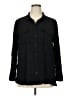 Vince Camuto Black Long Sleeve Button-Down Shirt Size XL - photo 1