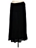 Jaclyn Smith Solid Black Formal Skirt Size L - photo 2