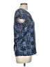 Japna 100% Polyester Blue Short Sleeve Blouse Size M - photo 4