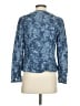 Chico's 100% Lyocell Print Blue Denim Jacket Size Sm (0) - photo 2
