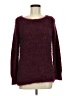 NY Collection Tweed Burgundy Pullover Sweater Size M - photo 1