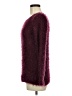 NY Collection Tweed Burgundy Pullover Sweater Size M - photo 5