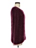 NY Collection Tweed Burgundy Pullover Sweater Size M - photo 4