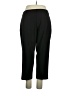 David Dart Solid Black Dress Pants Size 16 - photo 2