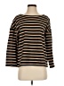 Madewell 100% Cotton Stripes Black Pullover Sweater Size S - photo 1