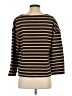 Madewell 100% Cotton Stripes Black Pullover Sweater Size S - photo 2