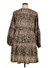 Unbranded 100% Polyester Animal Print Brown Tan Casual Dress Size XL - photo 2