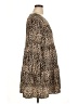 Unbranded 100% Polyester Animal Print Brown Tan Casual Dress Size XL - photo 4