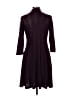 Studio One Burgundy Casual Dress Size L (petite) - photo 2