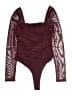 Mixed Threads Burgundy Bodysuit Size L - photo 1