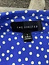 The Limited 100% Polyester Polka Dots Blue Long Sleeve Blouse Size S - photo 7