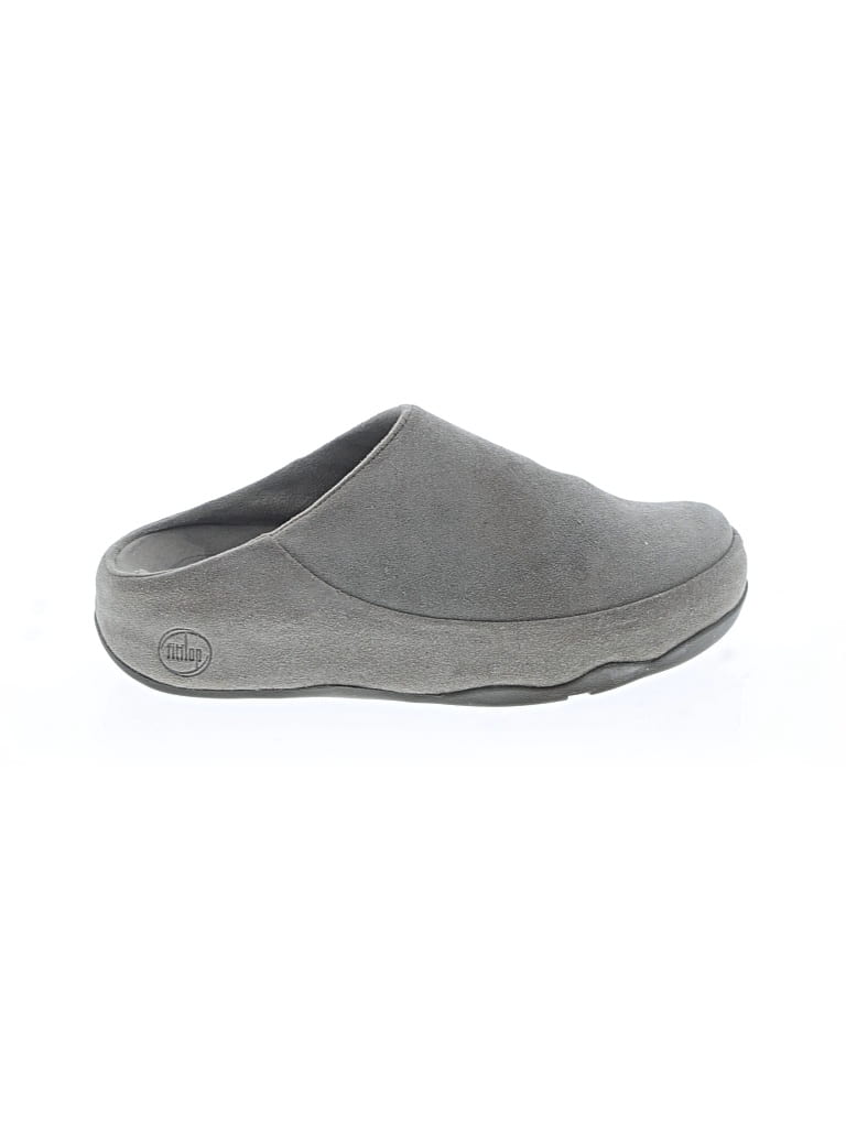 Pre-owned Fitflop Mule/clog In Gray