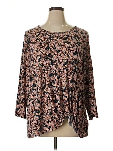 Cameo 3/4 Sleeve T-Shirt (view 1)
