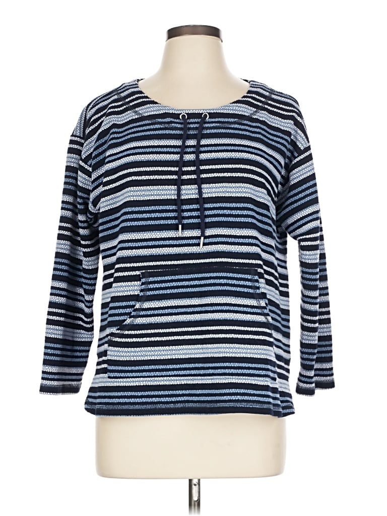 Pre-owned Ruby Rd. Pullover Sweater In Blue