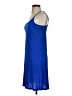 Unbranded Solid Blue Casual Dress Size XS - photo 5