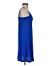 Unbranded Solid Blue Casual Dress Size XS - photo 4