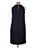 Talbots 100% Polyester Solid Blue Casual Dress Size 10 - photo 2