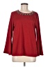 Lieb Red Long Sleeve Blouse Size M - photo 1