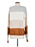 Gap Color Block Stripes Multi Color White Pullover Sweater Size S (tall) - photo 2