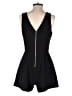 One Clothing Solid Black Romper Size M - photo 2