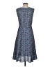 Talbots Paisley Blue Casual Dress Size 2 - photo 2