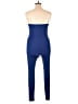 Shein Curve Color Block Blue Jumpsuit Size 14 Plus (1) - photo 2
