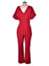 Alexia Admor Solid Red Jumpsuit Size M - photo 2