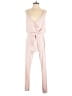 Elan Checkered-gingham Pink Jumpsuit Size M - photo 1