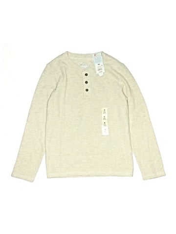 Cat & Jack Long Sleeve Henley (view 1)