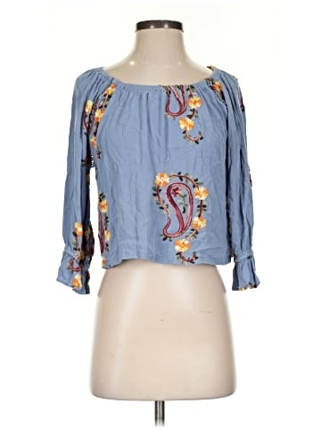 Body Central 3/4 Sleeve Blouse (view 1)