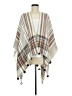 Francesca's 100% Acrylic Ivory Poncho One size - photo 1