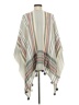 Francesca's 100% Acrylic Ivory Poncho One size - photo 2