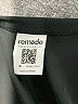 Remade 100% Polyester Black Long Sleeve Blouse Size M - photo 7