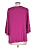BLOOMCHIC Purple 3/4 Sleeve Blouse Size 12 - photo 2