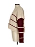 Mi ami 100% Polyester Color Block Burgundy Tan Pullover Sweater Size L - photo 5