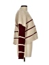 Mi ami 100% Polyester Color Block Burgundy Tan Pullover Sweater Size L - photo 4