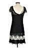Bebe Black Cocktail Dress Size 2 - photo 2