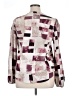 Unbranded 100% Polyester Burgundy Long Sleeve Blouse Size XL - photo 2