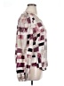 Unbranded 100% Polyester Burgundy Long Sleeve Blouse Size XL - photo 4