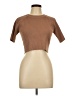 Twik Brown Short Sleeve Turtleneck Size L - photo 1